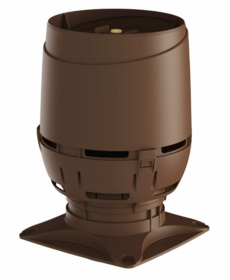 Ventiliacijos kaminėlis Vilpe 125S FLOW 250X250 rudas 